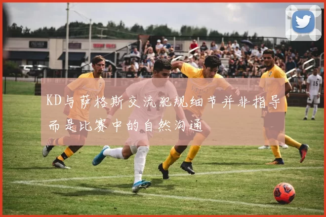 KD与萨格斯交流犯规细节并非指导而是比赛中的自然沟通